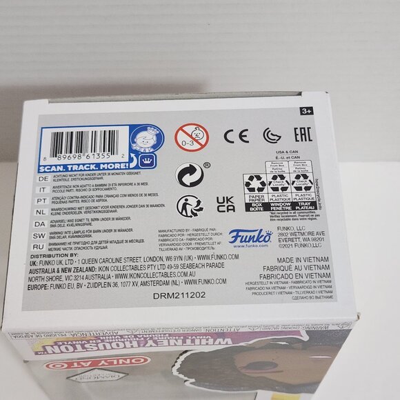 Funko POP! Icons - Whitney Houston #70 - Diamond Collection Target Exclusive - Picture 6 of 6